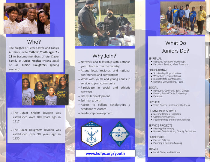 150 Junior Division Brochures