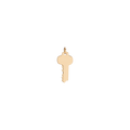 Key Charm Vermeil Yellow Gold First