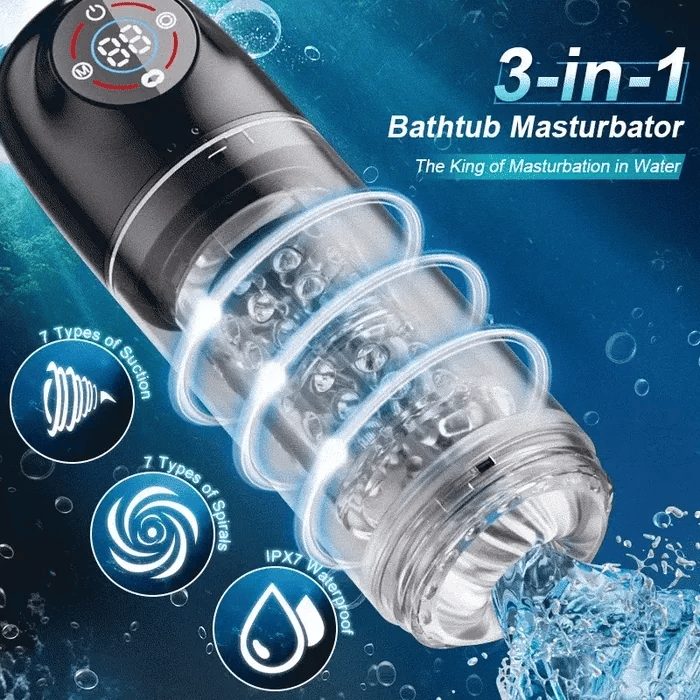 2026 best sucking bath stroker penis pump