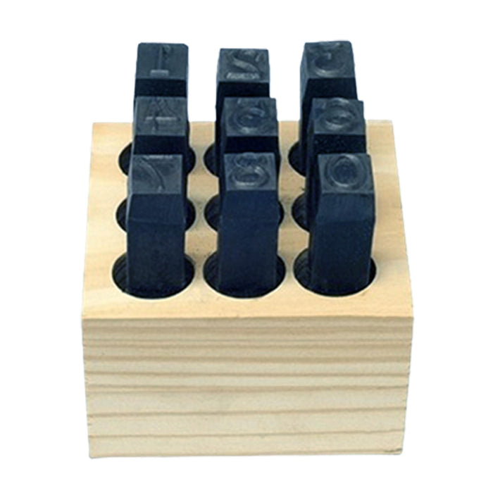 3 1/2" individual dies  for marking machine-numbers cemetery supplies from lynch supply