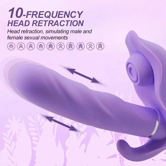 4 in 1 Thrusting and Flapping G-spot Rabbit Vibrator