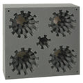 <!010>5 hole transporter floral vase block used in funeral service operations, from lynch supply