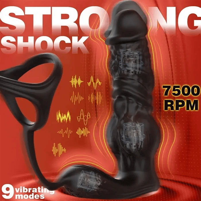 6-in-1 Thrusting & Vibrating Super Fast Strong Ultimate Prostate Pleasure Sex Toy