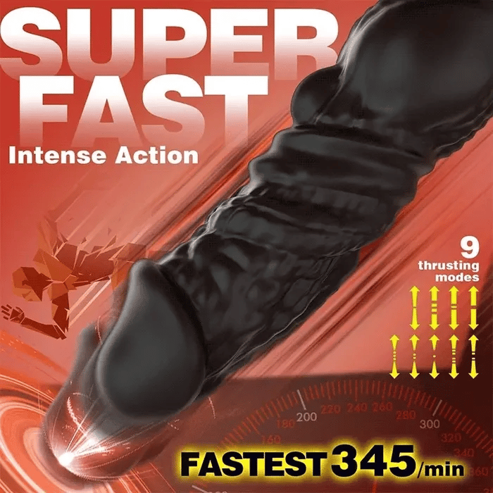 6-in-1 Thrusting & Vibrating Super Fast Strong Ultimate Prostate Pleasure Sex Toy