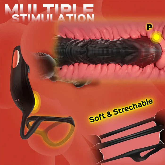 6-in-1 Thrusting & Vibrating Super Fast Strong Ultimate Prostate Pleasure Sex Toy