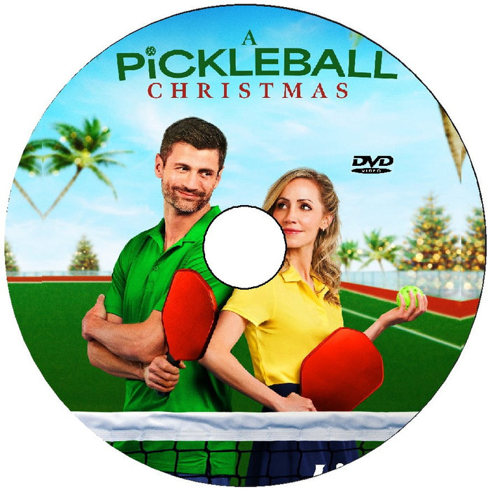 A PICKLEBALL CHRISTMAS DVD LIFETIME MOVIE 2025