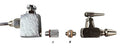 Adapters for slaughter hypo valve trocars used in funeral service operations, from lynch supply