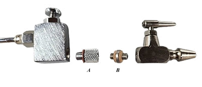 Adapters for slaughter hypo valve trocars used in funeral service operations, from lynch supply