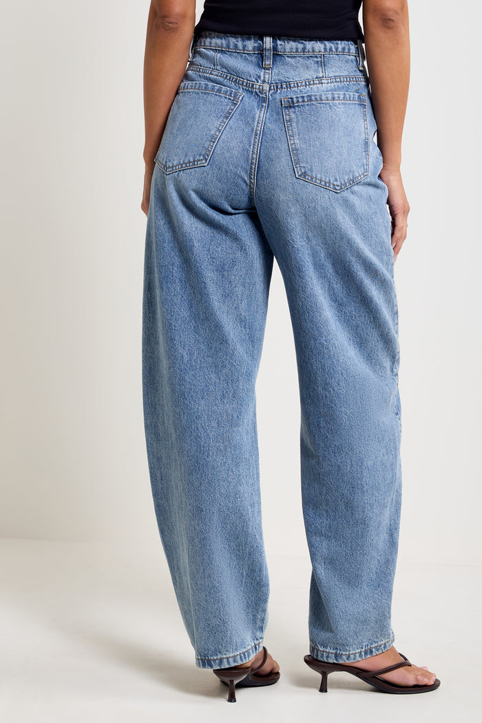 Adjustable Barrel Jeans - 7055