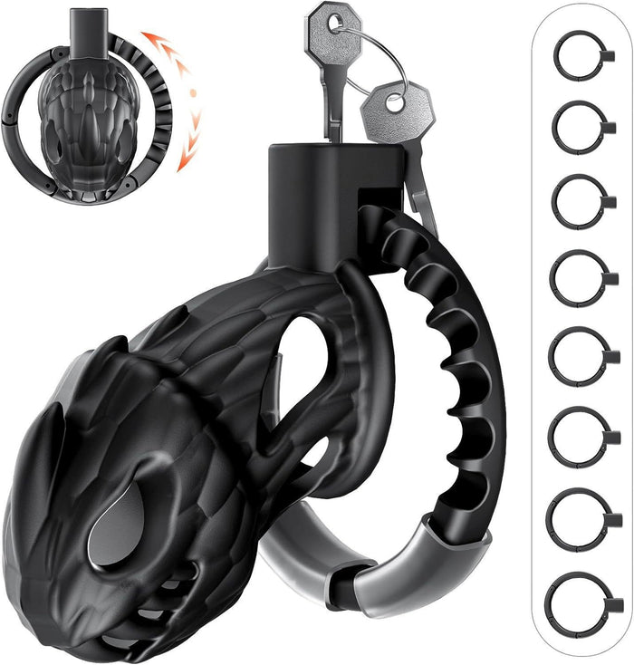 Adjustable Hollow Out Male Chastity Cage