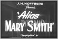 ALIAS MARY SMITH - 1932 - JOHN DARROW - RARE DVD