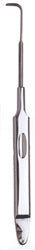 Aneurysm hook with broad handle used in funeral service operations, from lynch supply