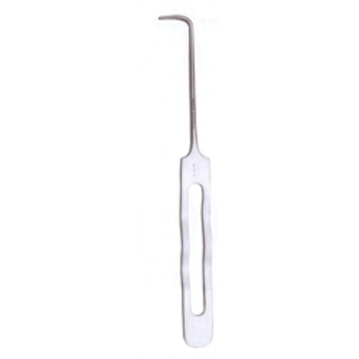 Aneurysm hook with slotted handle used in funeral service operations, from lynch supply