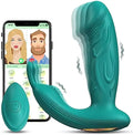 APP Control Vibrating Wiggling Butterfly Wearable G-Spot Dildo