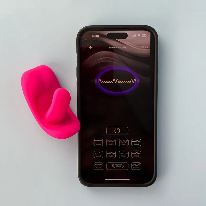 App-Controlled Wearable Panty Vibrator | Oral Sex Simulator