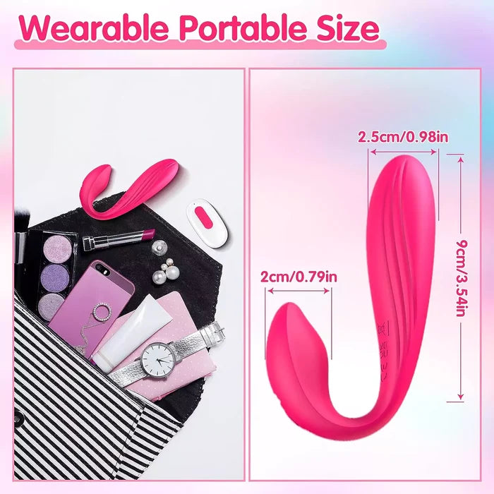 APP Remote Control Wearable G-spot Clitoral Vibrator