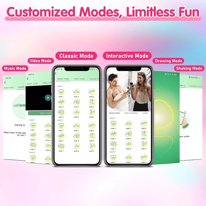APP Remote Control Wearable G-spot Clitoral Vibrator