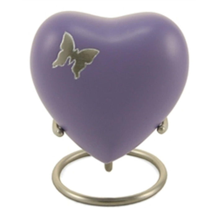 Aria butterfly cremation keepsake heart cremation supplies and equipment product