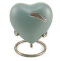 Aria dolphin cremation keepsake heart cremation supplies and equipment product