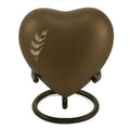 Aria wheat cremation keepsake heart cremation supplies and equipment product