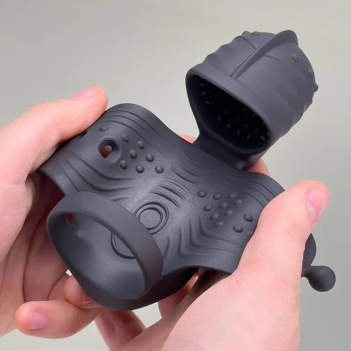 Armor Knight: Wearable Tip-Focused Masturbator Trainer