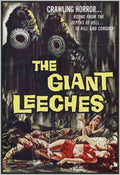 ATTACK OF THE GIANT LEECHES - COLORIZED - 1959 - RARE DVD