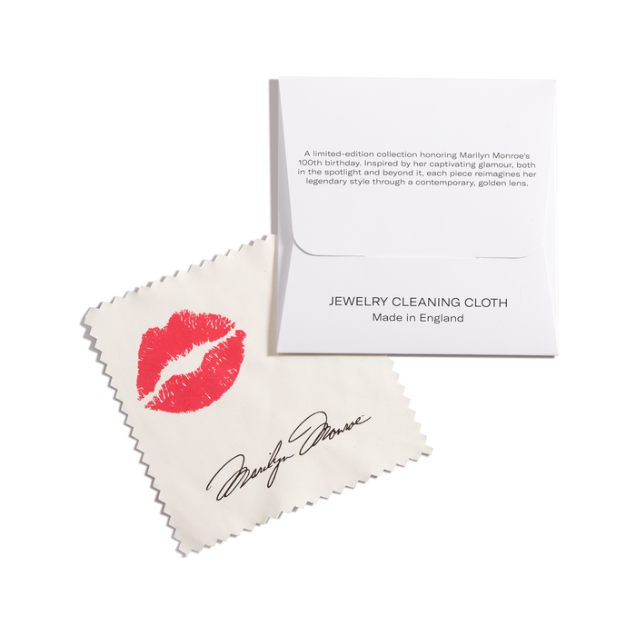 Aurate x Marilyn Monroe: Jewelry Cloth One-size