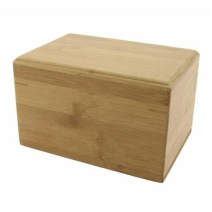 Bamboo box urn cremation supplies and equipment product