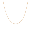 Barely There Chain Necklace Vermeil 14k Yellow Gold 16in 18in 20in 22in First