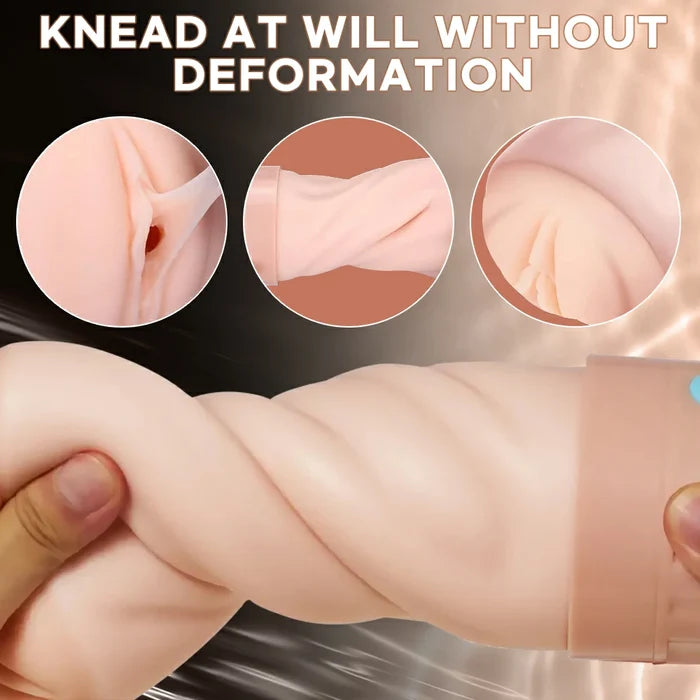 Beate - 5 Sucking & 10 Vibrating Vagina Masturbation Cup