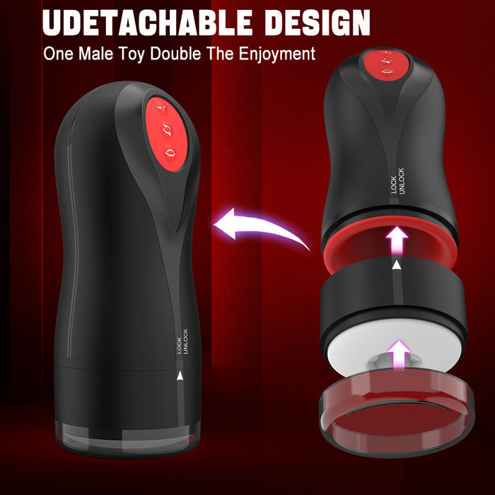 BeiBei Universal 3-in-1 Automatic Male Masturbator Cup | Suction, Rotation & Vibration Stroker