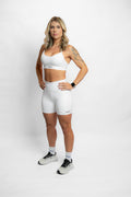 Bermuda Shape Lining Feminina  Athleta Branco