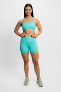 Bermuda Shape Lining Feminina  Athleta Verde
