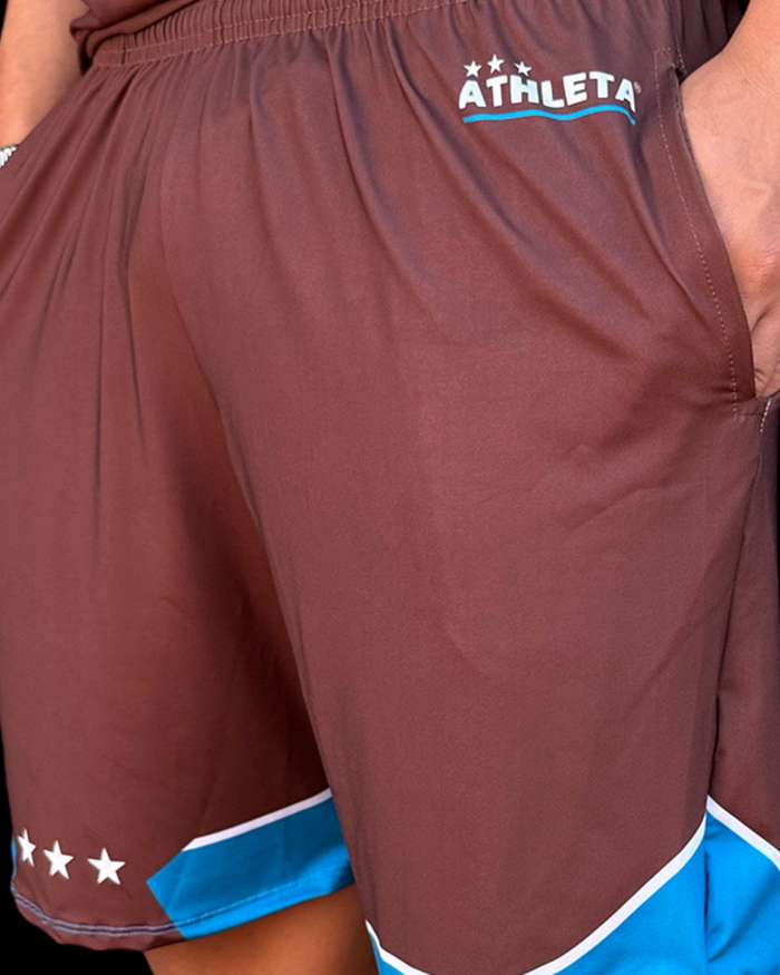 Bermudinha Athleta Base - Miami/ Brown