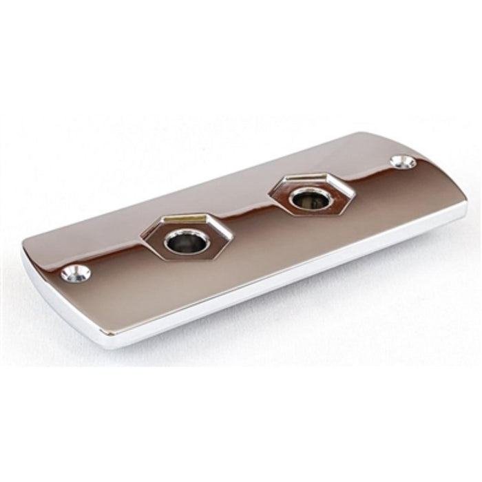 Bier pin storage plate 2-hole used in funeral service operations, from lynch supply
