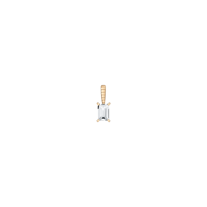 Vermeil / Yellow / White Topaz - Apr