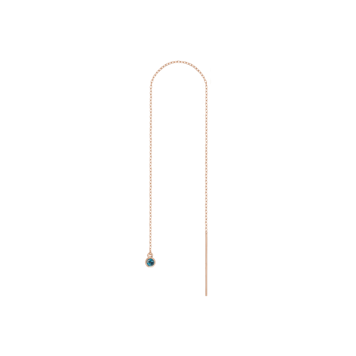 14K / Rose / Garnet - Jan