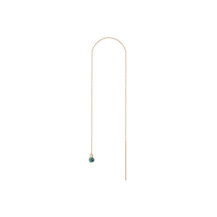 14K / Yellow / Garnet - Jan