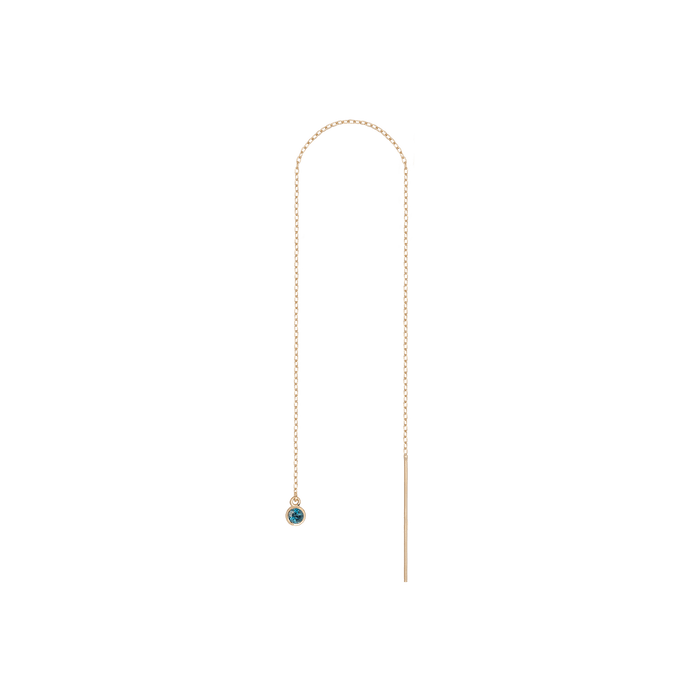 14K / Yellow / Garnet - Jan