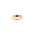 Birthstone Ring Vermeil Yellow Gold First