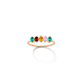 Birthstone Ring Vermeil Yellow Gold First