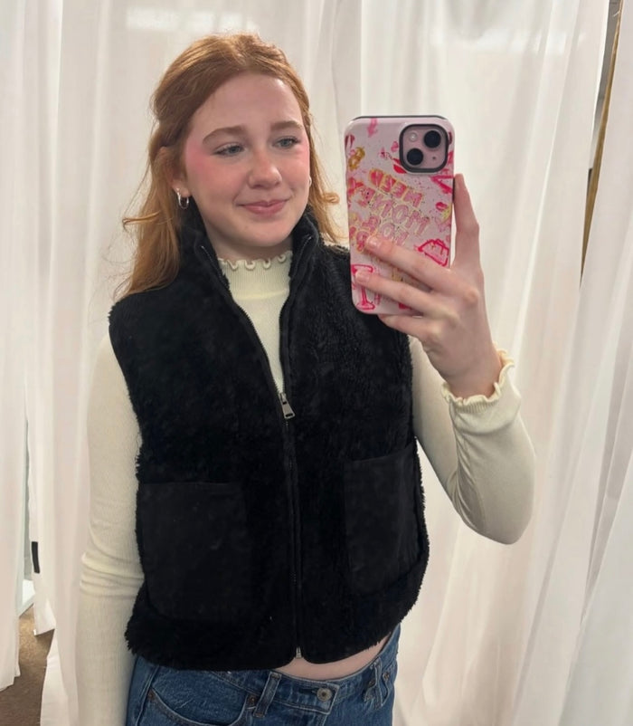 Black vest