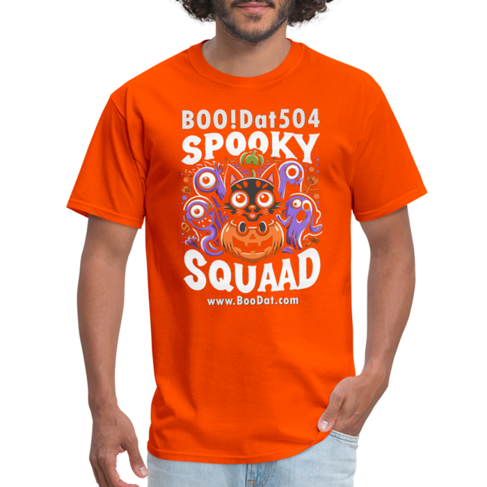 BOO!Dat504 Short Sleeve Staff Shirt - orange