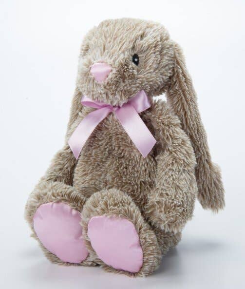 Brynn Bunny Asst Bowtie Blue, Pink 10" (25cm)