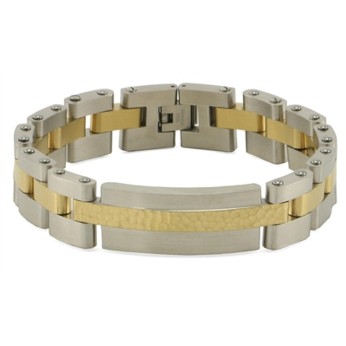 Cable link cremation bracelet-pewter & bronze cremation supplies and equipment product