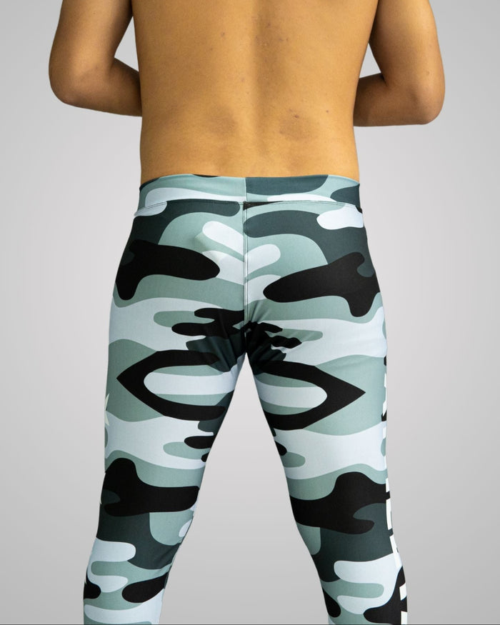 Calça Térmica Athleta – Estampa Exclusiva Camuflada