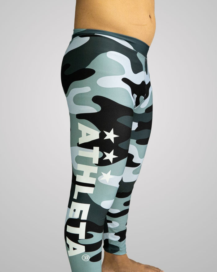 Calça Térmica Athleta – Estampa Exclusiva Camuflada