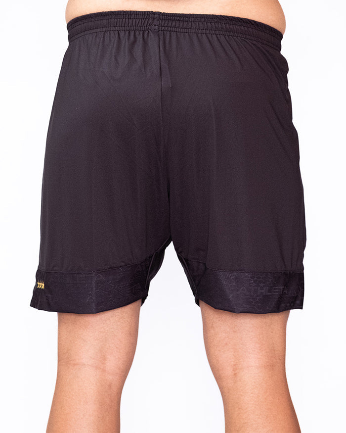 Calção Athleta SS25 Futevôlei - Black Gold