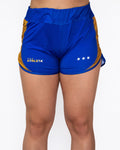 Calção Athleta SS25 Futevôlei Fem - Blue White Gold