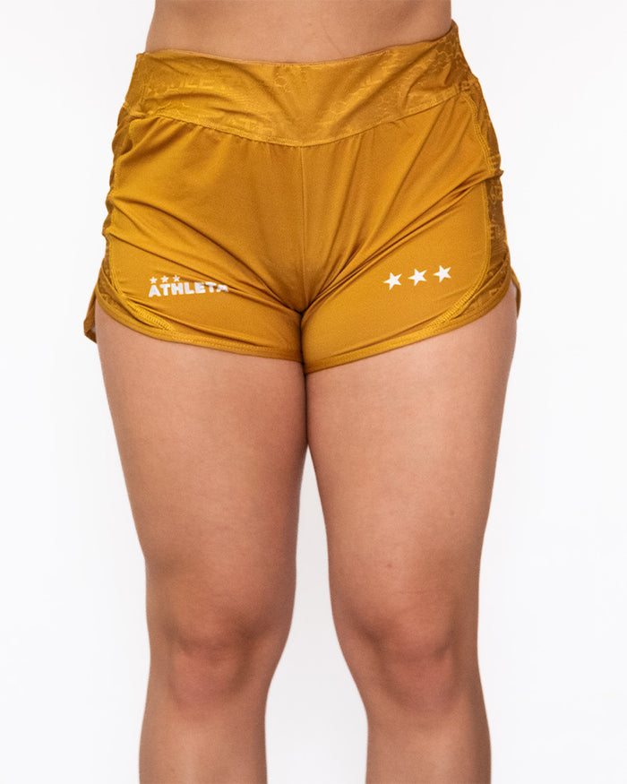Calção Athleta SS25 Futevôlei Fem - White Gold